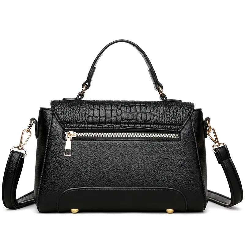 Handbag in Genuine Leather - Crav