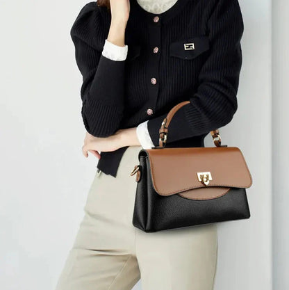 Handbag in Genuine Leather - Luxary