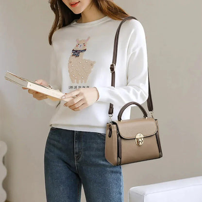 Handbag in Genuine Leather - Lexus