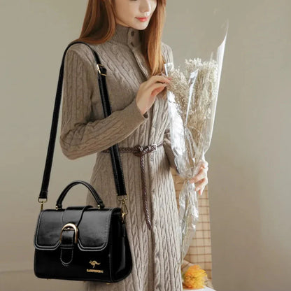 Handbag in Genuine Leather - Nyra