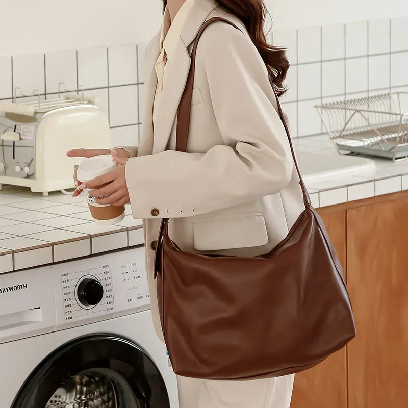 Genuine Leather Handbag - Mirá