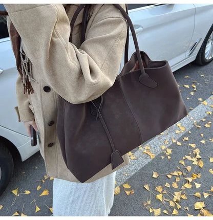 Suede Handbag - Zarine