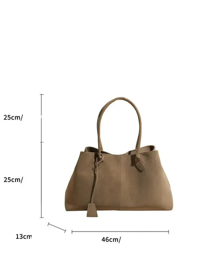 Suede Handbag - Zarine