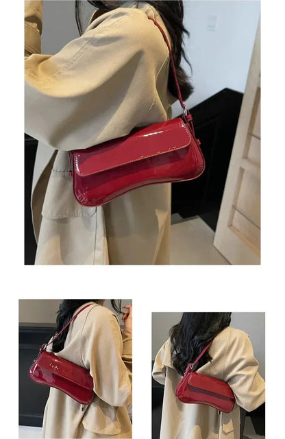 Leather Handbag - Dahlia