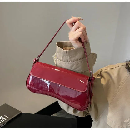 Leather Handbag - Dahlia