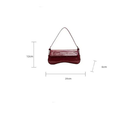 Leather Handbag - Dahlia