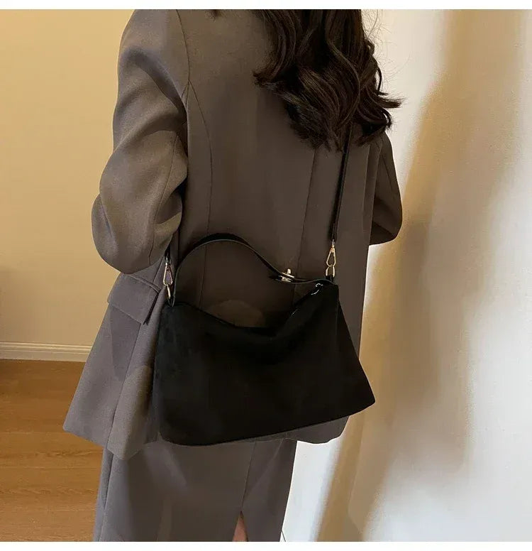 Suede Handbag - Yara
