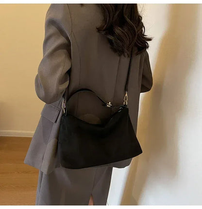 Suede Handbag - Yara
