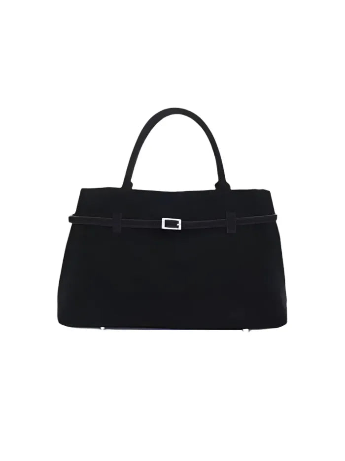 Women's Suede Tote Handbag - Esmé