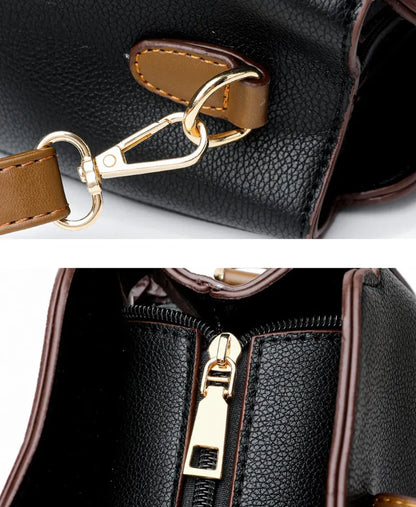 Genuine Leather Handbag - Masy