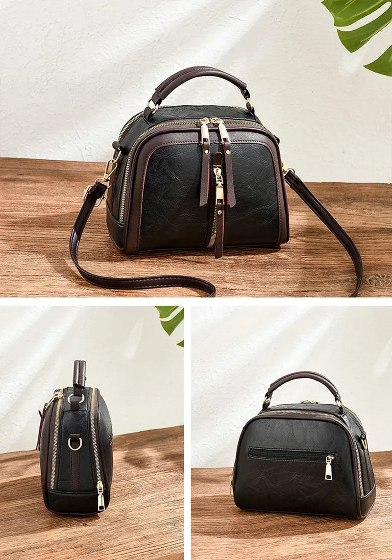 Small Handbag in Genuine Leather - Novelle
