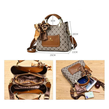 Genuine Leather Handbag - Fianna