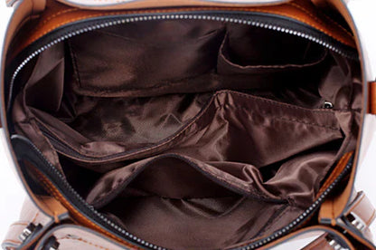 Genuine Leather Handbag - Maelis