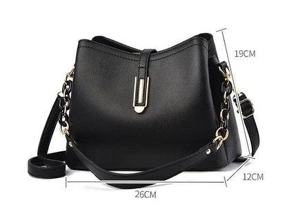 Genuine Leather Handbag - Brail