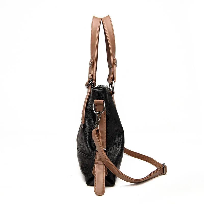 Genuine Leather Handbag - Anne Country