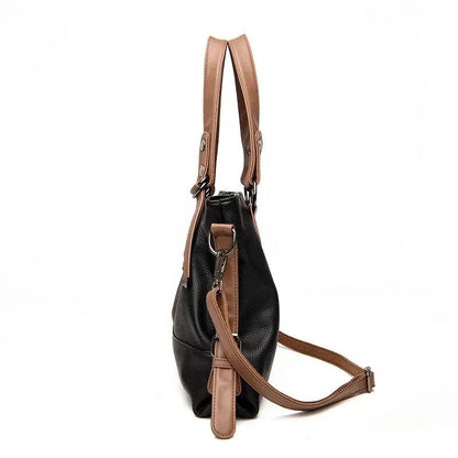 Genuine Leather Handbag - Anne Country