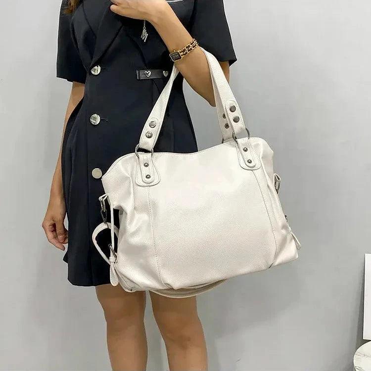 Genuine Leather Handbag - Diane