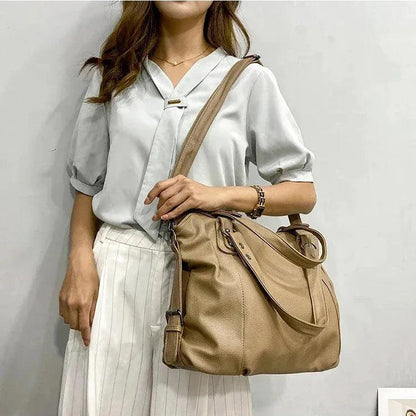 Genuine Leather Handbag - Diane