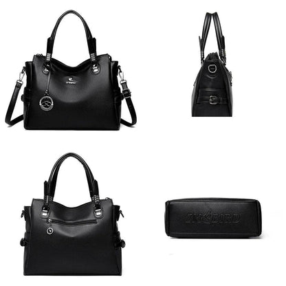 Genuine Leather Handbag - Helena