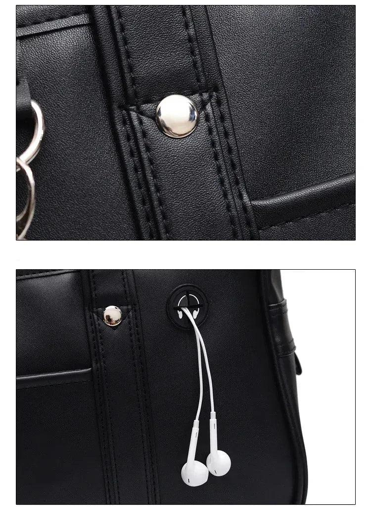 Genuine Leather Handbag - Luiza