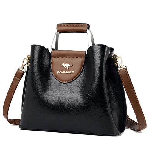 Genuine Leather Handbag - Maya