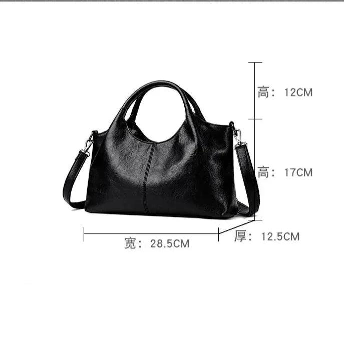 Genuine Leather Handbag - Vitória