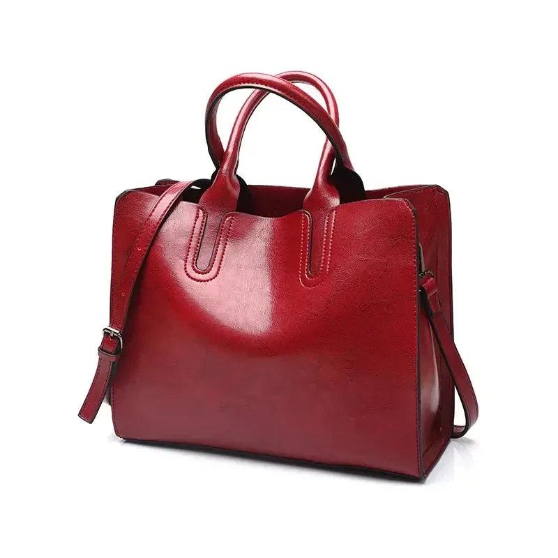 Genuine Leather Handbag - Criz