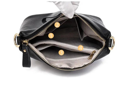 Genuine Leather Handbag - Tatiana