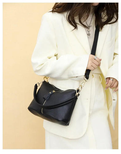 Genuine Leather Handbag - Tatiana