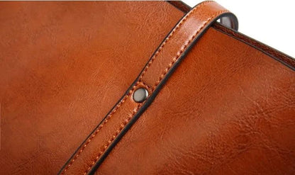 Genuine Leather Handbag - Mother