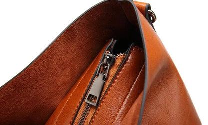 Genuine Leather Handbag - Mother